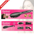 Kemei Brosse à lisser les cheveux - KM-1320 efficace pour le soin des cheveux Max température 750 F