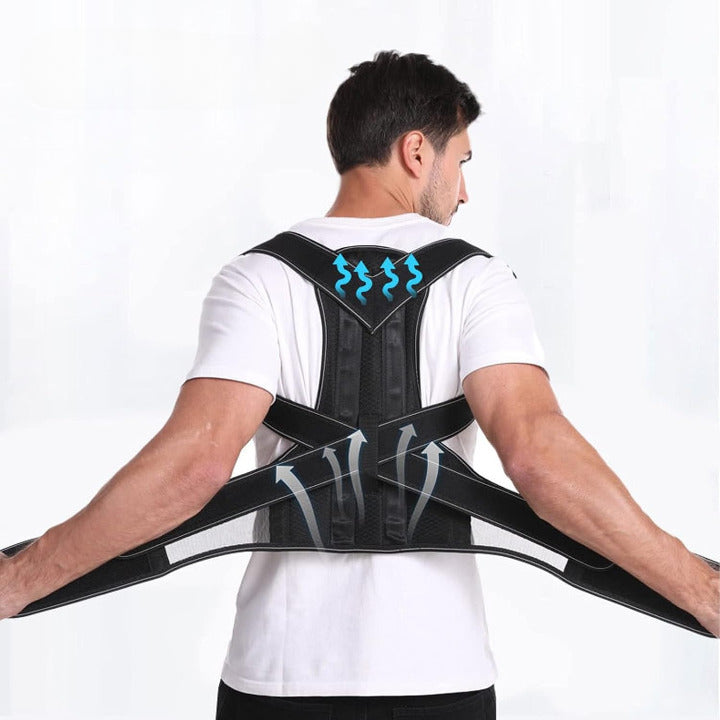 Ceinture Correctrice de Posture Réglable pour Hommes et Femmes