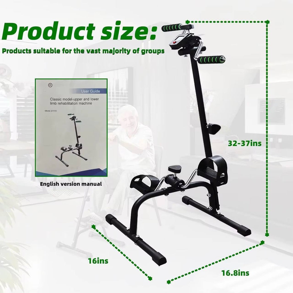 Vélo d'exercice à pédales pour seniors, pour les mains, les bras et les jambes, disponible sur Ubuy au Royaume-Uni.