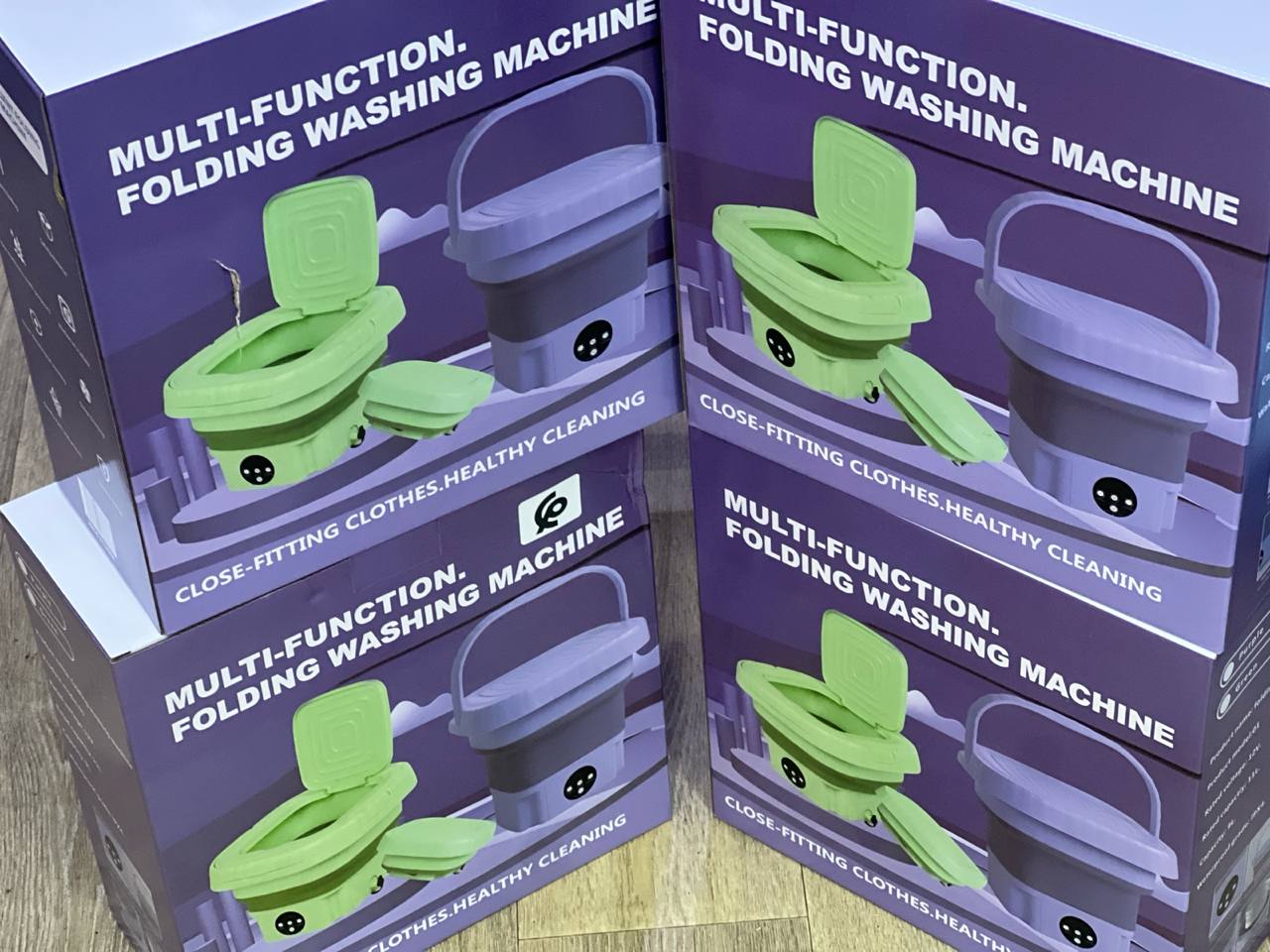 Mini machine à laver, Lave-linge Compact et Pliable Idéal pour les Petits Espaces pliable portable