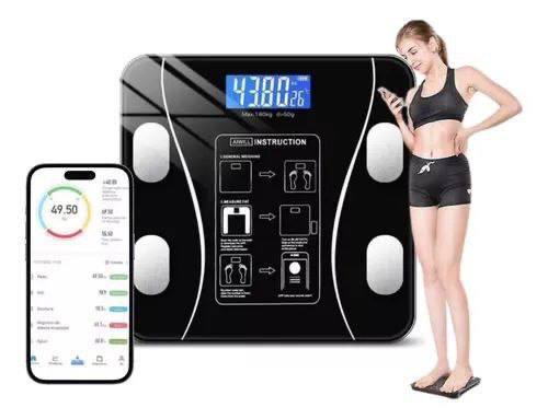 Pèse-personne intelligent Bluetooth multifonction – Balance électronique avec capteurs de haute précision, mesure du poids corporel et de l’IMC