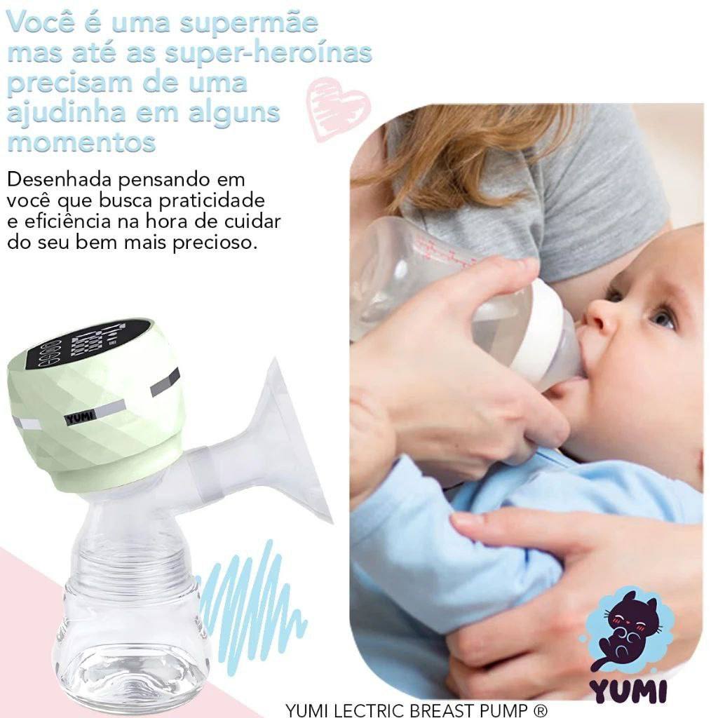 Tire-lait pour bébé avec affichage LED, 9 niveaux réglables, rechargeable par USB, sans BPA