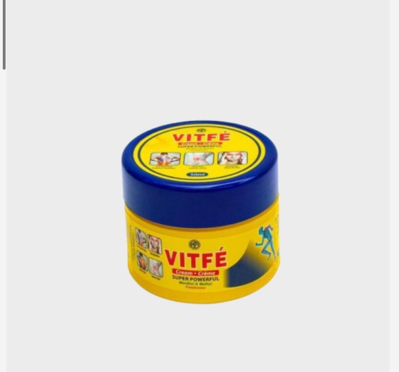 VITFE Crème de massage pour soulager les douleurs dorsales et musculaires